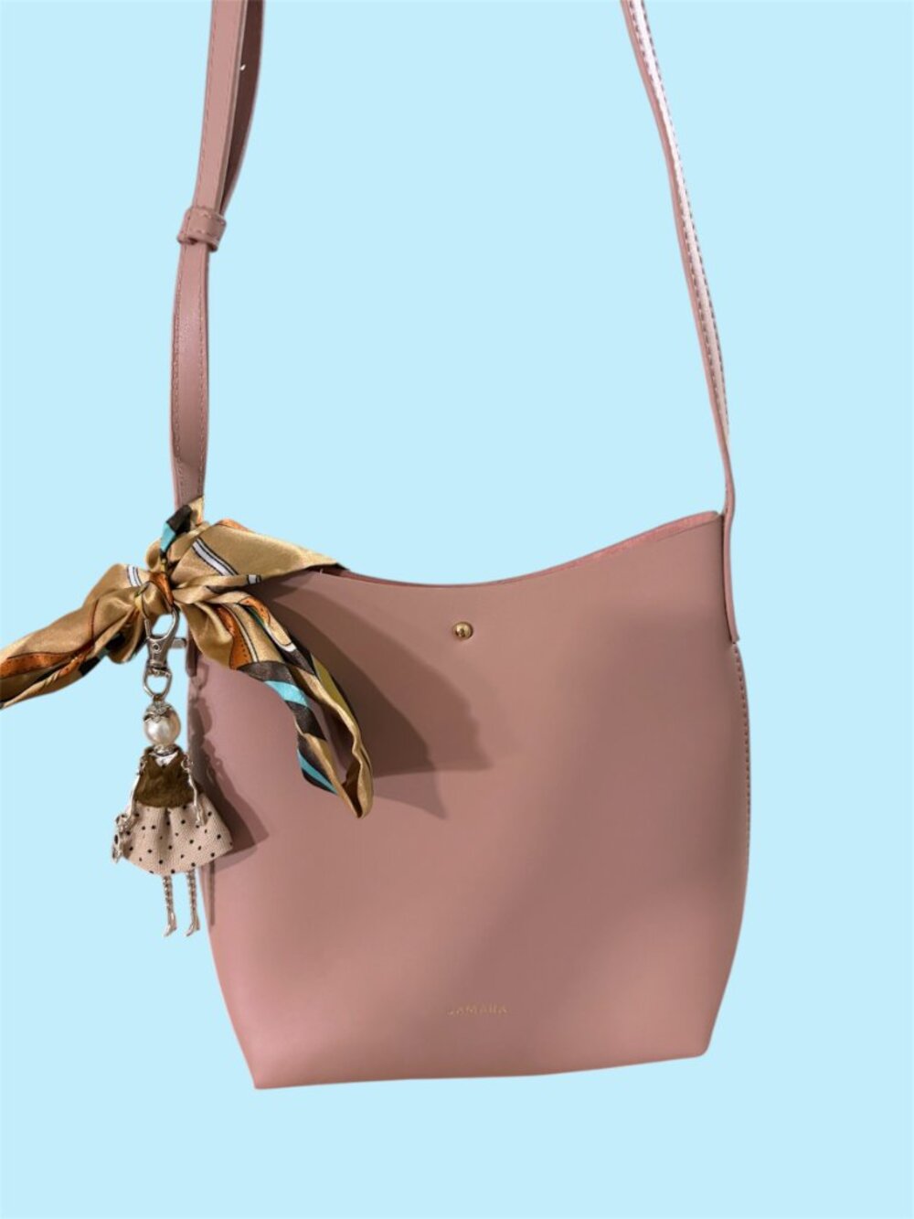 LOW START - CROSSBODY TAN VEGAN LEATHER